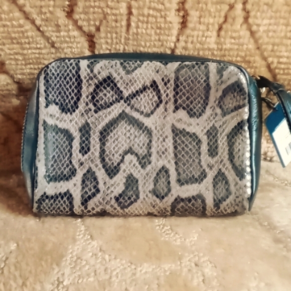 Cole Haan Snake Wrist Pouch - Picture 2 of 6